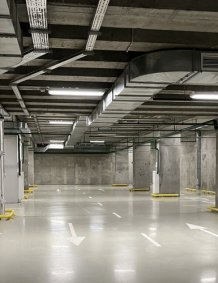 Подземный паркинг на 500 мест