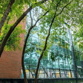 Панорамное остекление с видом на Москву-реку