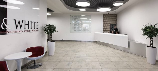 Высота потолков – 3,0–3,5 м