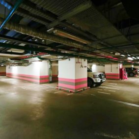 Подземная парковка для автомобилей