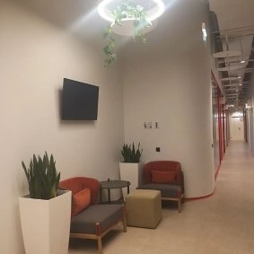 Высота потолков: 3,5–5 м (в отдельных зонах)