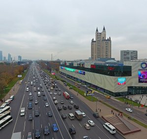 Выезд на Кутузовский проспект 1 минута