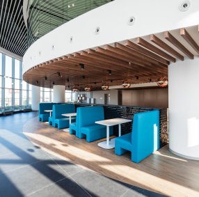 Ресторан на 26 этаже с панорамным видом